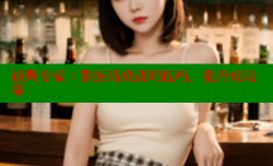 谈判专家:掌握高效谈判技巧,提升成功率